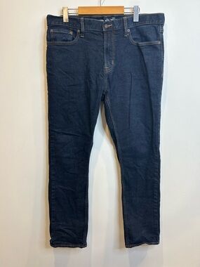 Old Navy Men’s Slim Built-In Flex Jeans Rinse Wash Dark Blue